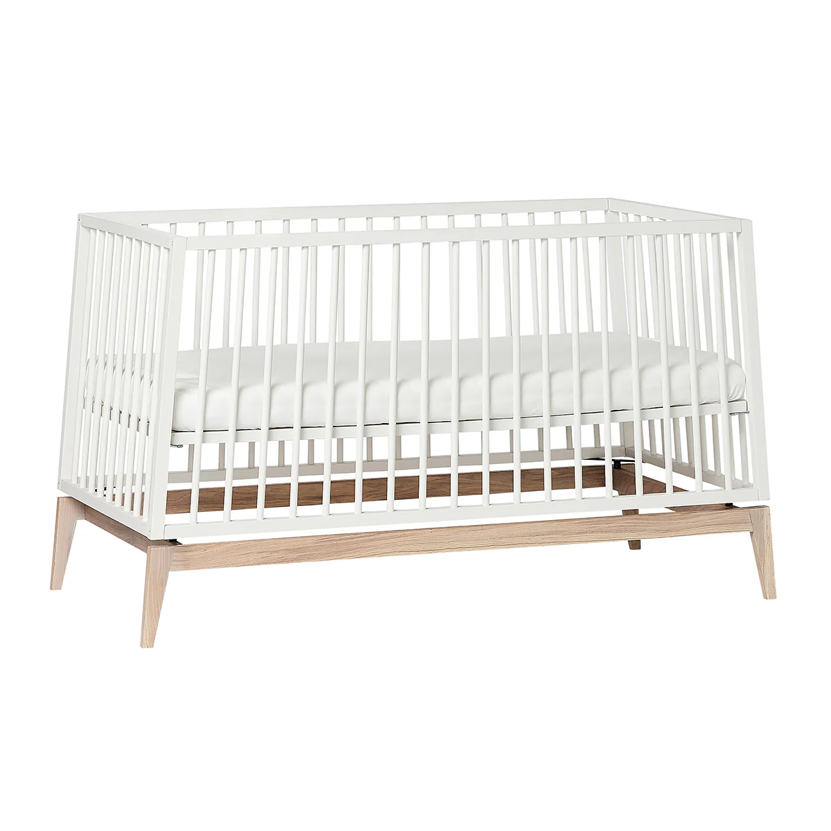 Luna™ Babybett 140x70cm, white/oak - Image 5