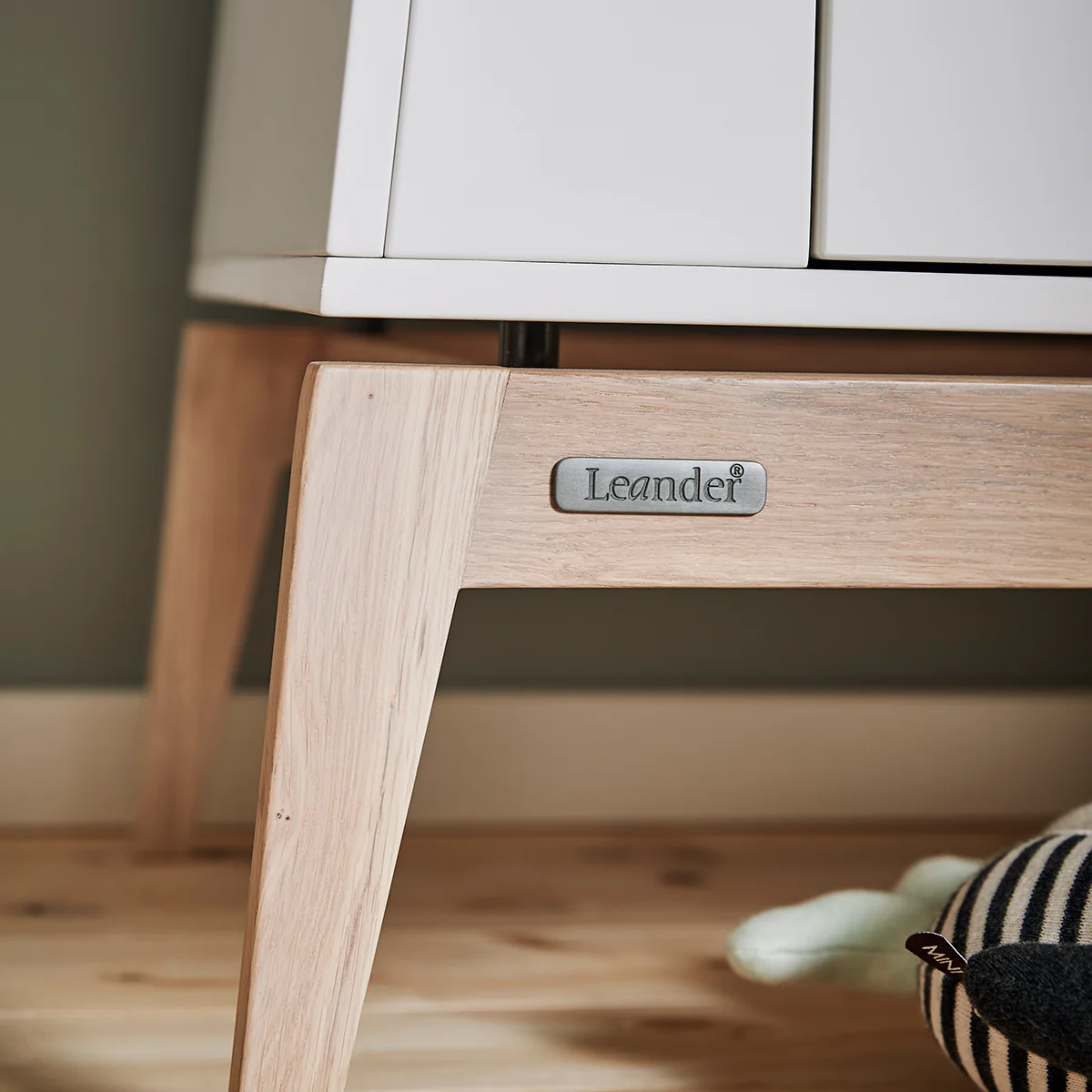 Luna™ Kleiderschrank klein, white/oak - Image 3