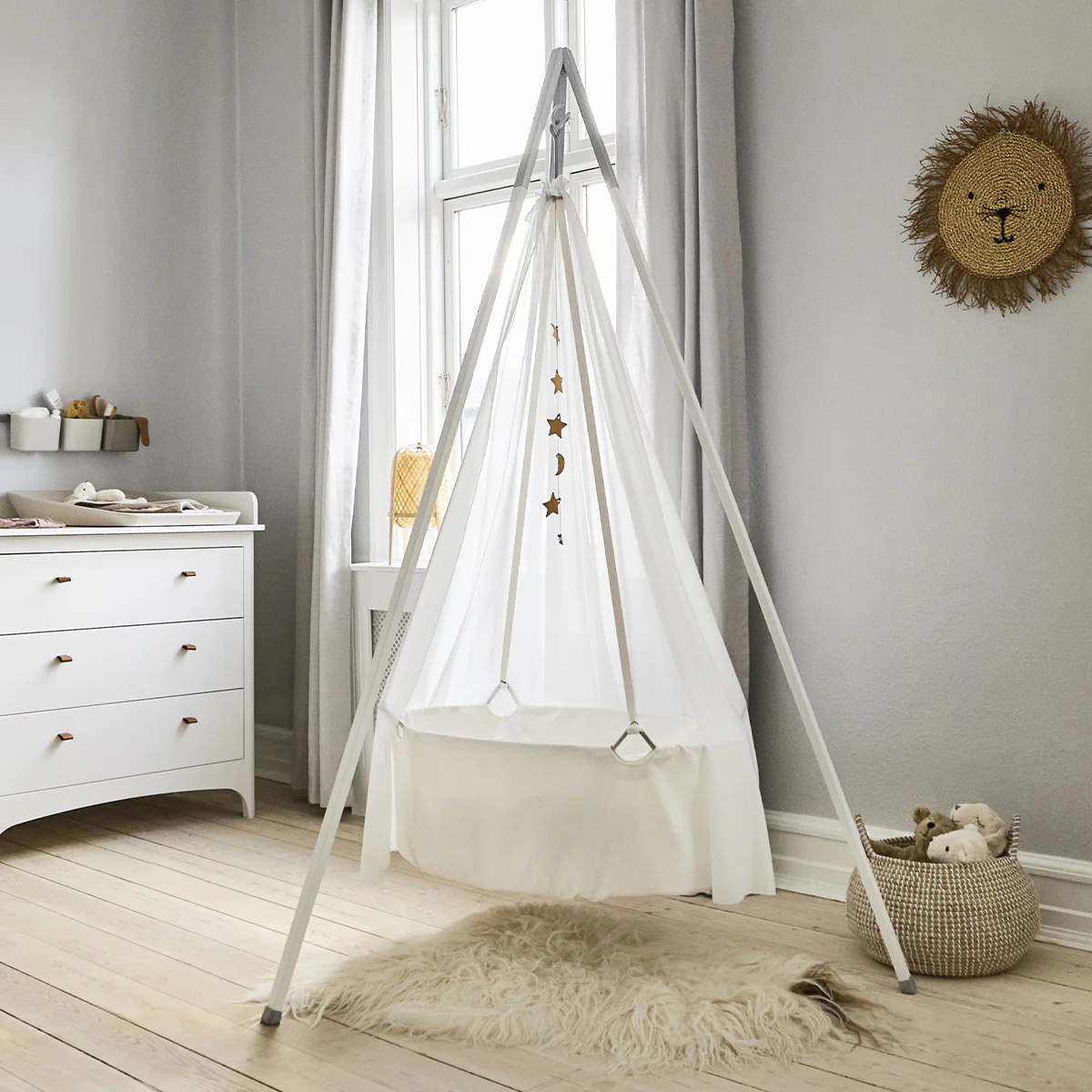 Matratze für Classic™ Wiege, Comfort White - Image 5