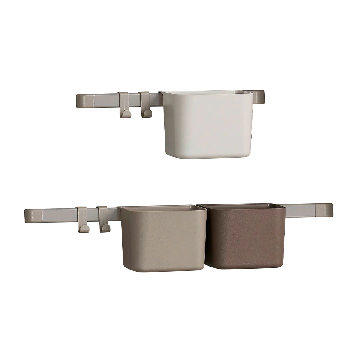 Organizer, 3 Stück, 1 lange, 1 kurze Schiene - Image 3
