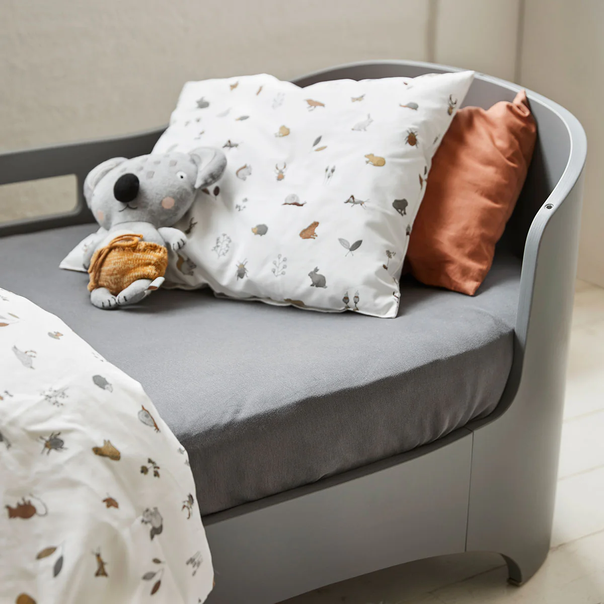 Spannbettlaken aus Biobaumwolle für Junior Bett, 2 Stk. - Image 12